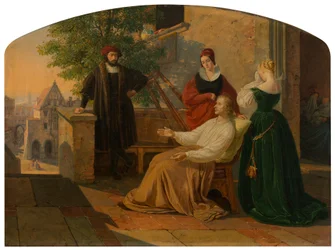 De laatste momenten van Lucas van Leyden