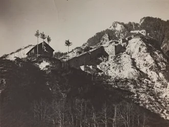 Album "Meine weltkriegs - Erinnerungen South-West Front (Karinthië, Italië, Zuid-Tirol) 31/03/1915-12/11/1918 - Josef Zohles Wenen": Fort Hensel