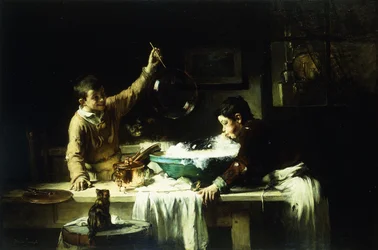 De zeepbellen