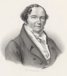 Portret van de componist Conradin Kreutzer 1780-1849