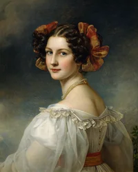 Portret van Auguste Strobl