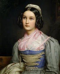 Portret van Helene Sedelmayer