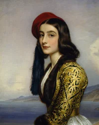 Portret van Khatarina Botzaris