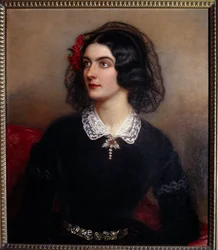 Portret van Lola Montes of Montez