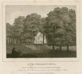 Strawberry Hill, zetel van de eerbiedwaardige Horace Walpole