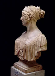 Portretbuste van Jeanne Delhorme, 1802