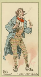 Bob Sawyer, Pickwick Papers (kleurenlitho)