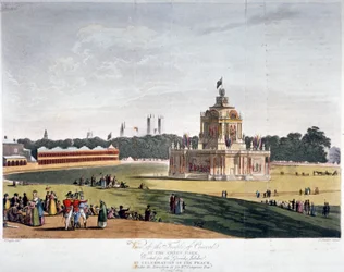 Green Park, Westminster, Londen, 1814
