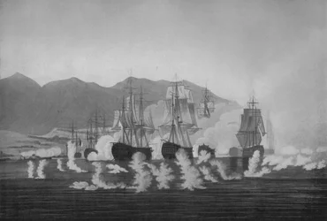 Saumarez bij Algeciras, c1802