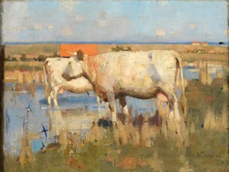 Landschap met Vee, ca. 1883-85