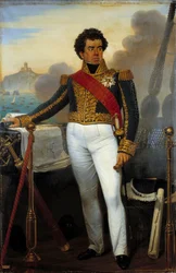 Portret van Victor Guy, Baron Duperré, admiraal en minister van de marine van 1834 tot 1843