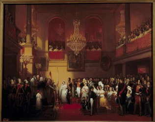 Het huwelijk van Leopold I, koning van de Belgen, met prinses Louise d