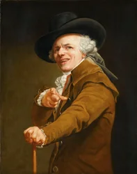 Zelfportret van de kunstenaar als spotter, circa 1793