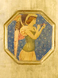 Engel met een kruis (detail)