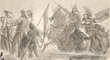 Teutonen trekken ten strijde