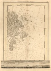 The Atlantic Neptune gepubliceerd voor gebruik door de Royal Navy van Groot-Brittannië