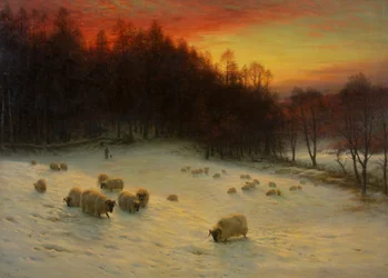 Wanneer het Westen met de Avond Gloeit, exh.1910