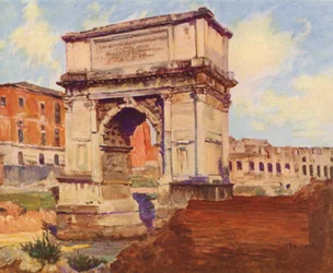 Rome: Het Forum, De Boog van Titus, Het Colosseum