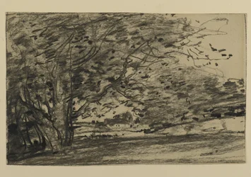Studie van bomen, 1870