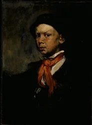 De fluitende jongen, ca. 1873