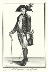 De kapitein van de wacht