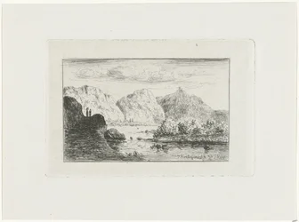 Berglandschap Berglandschap aan de Aar