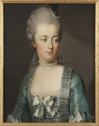 Portret van Aartshertogin Marie Antoinette van Oostenrijk (1755-1793), Koningin van de Fransen