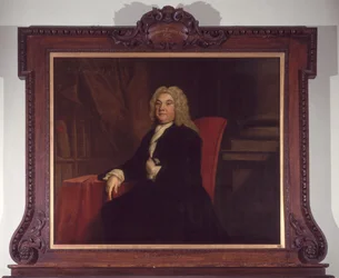Portret van Thomas Emerson (overleden 1745), een Gouverneur van het Foundling Hospital, 1731