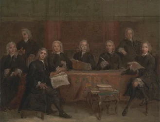 Studie voor een Groepsportret