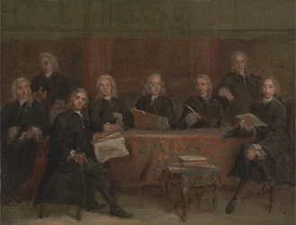 Studie voor een groepsportret