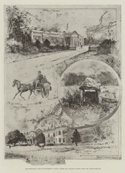 Mountstewart, Huis van Lord Londonderry, waar Mr Balfour verbleef tijdens zijn bezoek aan Belfast