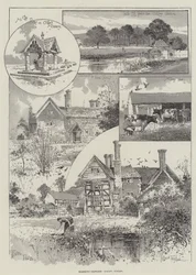 Rambling Schetsen, Ockley, Surrey