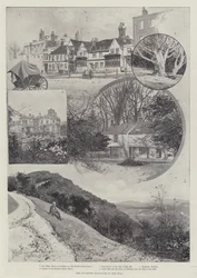 Het voorgestelde omheining van Box Hill