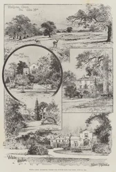 White Lodge, Richmond, waar onze toekomstige koning werd geboren, 23 juni 1894
