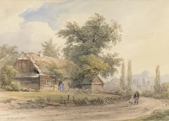 Joseph Höger motief uit Paskau