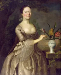 Portret van een vrouw (Mrs Davenport)