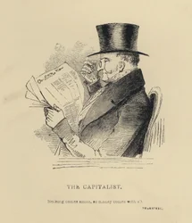 Kenny Meadows: De Kapitalist (gravure)