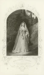 Miss Cooper als Helena, Een Midzomernachtsdroom, Act II, scène iii