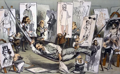 Een midzomerdagdroom door Joseph Ferdinand Keppler 1838-1894