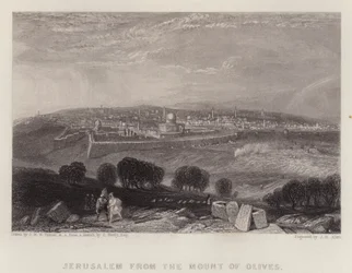 Jeruzalem vanaf de Olijfberg