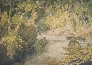 Een rivier in spate, ca. 1796