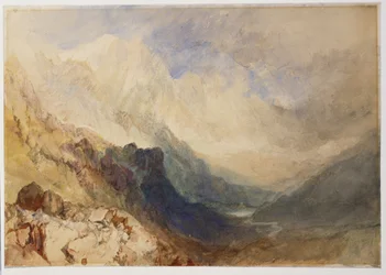 Een scène in de Val d