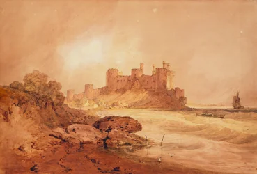 Kasteel Conway, Noord-Wales, ca. 1800