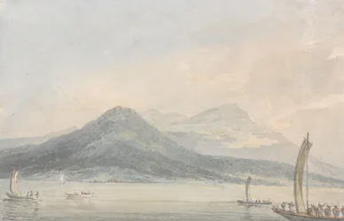 Vanaf de Borromeïsche Eilanden, Lago Maggiore