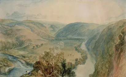 Gibside, County Durham vanuit het Noorden