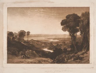 Samenvloeiing van de Severn en de Wye