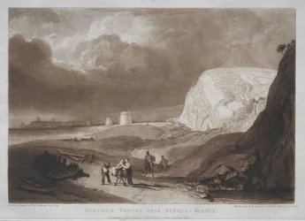 Martello-torens, nabij Bexhill, Sussex