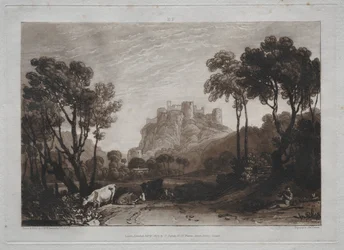 Liber Studiorum: Het kasteel boven de weiden