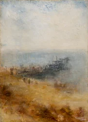Margate Jetty (olieverf op doek)