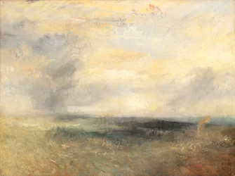 Margate, vanaf de Zee, ca. 1835